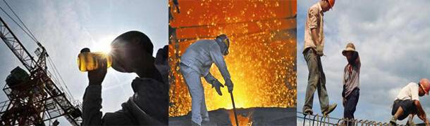 重工業(yè)企業(yè)飯?zhí)迷鯓訛楦邷丨h(huán)境下的作業(yè)人員制定標(biāo)準(zhǔn)的營養(yǎng)食譜？